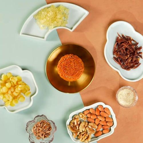 元朗荣华五仁金华火腿月饼600g